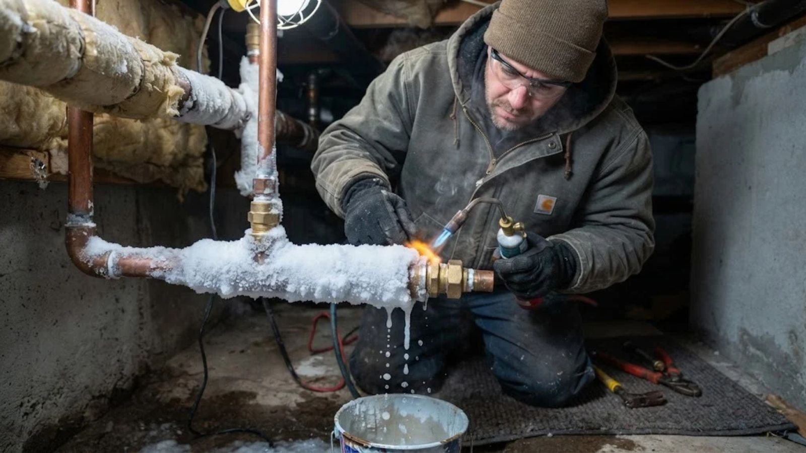 Frozen Pipe Repair in Spring, TX