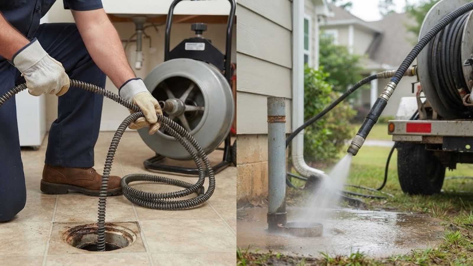 Hydro Jetting vs. Snaking: Which Do You Need?